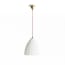 Classic rechargeable pendant kit in antique brass