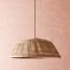 Larger Khaya Shade with binga pattern in natural