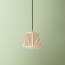 18cm pendant shade in Sand silk