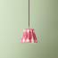 18cm pendant shade in berries egg & spoon silk ikat