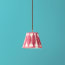 18cm pendant shade in berries egg & spoon silk ikat