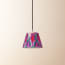 18cm pendant shade in magenta mala ikat by Matthew Williamson