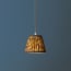 18cm pendant shade in classic Leopard Love by Matthew Williamson