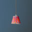 18cm pendant shade in pink Ikat by Matthew Williamson