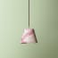 18cm Straight Empire Pendant shade in Red Tanaro Marbled Paper