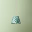 18cm pendant shade in green Savio hand made marble paper