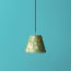 18cm pendant shade in Foglia hand made marble paper