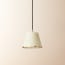 18cm pendant shade in gold scallops
