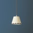 18cm pendant shade in jet scallops
