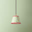 18cm pendant shade in English garden hand blocked 'Ditzy Floral' by Ellen Merchant