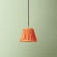 18cm pendant shade in Persimmon silk
