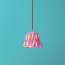 18cm pendant shade in pink mala ikat by Matthew Williamson
