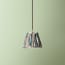 18cm Straight Empire Pendant shade in teal Heraldic