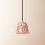 18cm pendant shade in original Little Magnolia linen by GP & J Baker
