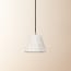 18cm Straight Empire Pendant shade in gold dotty