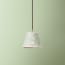 18cm block printed pendant shade in leafy arbour Borage by Morris & Co.