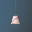 18cm Straight Empire Pendant shade in Red Tanaro Marbled Paper