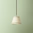 18cm straight empire pendant shade in verdant tracks