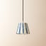 18cm straight empire pendant shade in ocean tapers