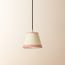 18cm straight empire pendant shade in scarlet stitches