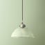 Cupola pendant in clear prismatic glass