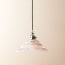 Henrietta pendant in clear glass