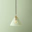 Hazelette pendant in clear glass