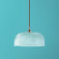Larger Plexus shade in waffle glass
