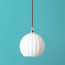 Regular Pumpkin glass shade in opaline glass