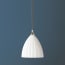 Regular Scallop in opaline glass