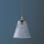 Teng shade in prismatic glass