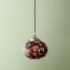 Cloud glass shade in tortoiseshell