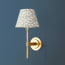 Tremmers wall fitting in antique brass