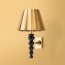 Lillee wall fitting in ebony