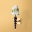 Lillee wall fitting in ebony