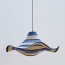 Wonky basket pendant shade in beachfront