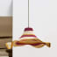 Wonky basket pendant shade in spices