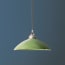 Bill ceramic pendant shade in Bottle Green