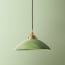 Bill ceramic pendant shade in Bottle Green