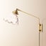 Carter Wall Fitting in Antique Brass