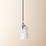 Laurent pendant shade in clear glass