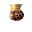 smaller Barrow IP44 flush ceiling light in antiqued brass