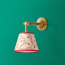 bamboozle wall fitting in antique brass