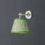 Mini elbow wall fitting in antiqued silver