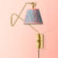 Cooper Wall Fitting in Antique Brass