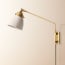 Carter Wall Fitting in Antique Brass