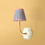 Primrose wall fitting in white lacquered wood