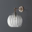 Mini elbow wall fitting in antiqued bronze