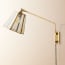 Carter Wall Fitting in Antique Brass