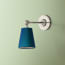 Elbow wall fitting IP44 in antique silver